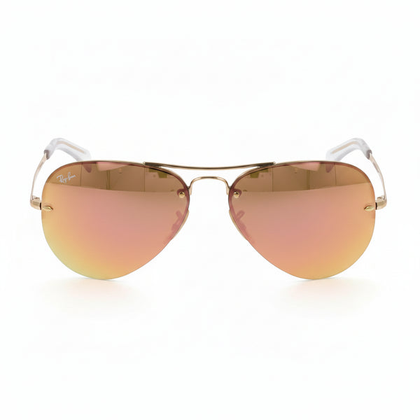 Lentes de Sol Ray Ban RB3449 Dorado